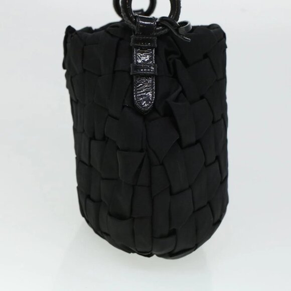 PRADA Shoulder Bag Nylon Black - Picture 8 of 16